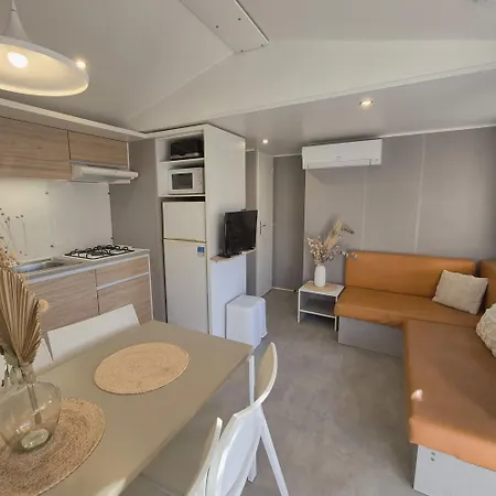 L'oasis Mobil 6 Pers A 100m De La Parc Aquatique 5 Etoiles Les Dunes Torreilles