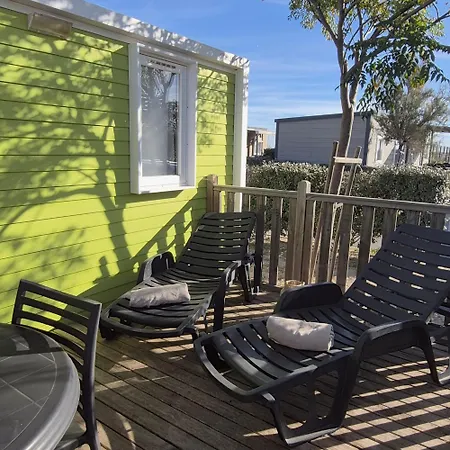 L'oasis Mobil 6 Pers A 100m De La Parc Aquatique 5 Etoiles Les Dunes Camping