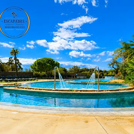 L'oasis Mobil 6 Pers A 100m De La Parc Aquatique 5 Etoiles Les Dunes Kemping Torreilles