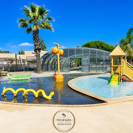 Kemping L'oasis Mobil 6 Pers A 100m De La Parc Aquatique 5 Etoiles Les Dunes *