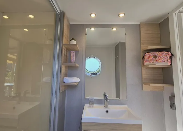 Κάμπινγκ L'oasis Mobil 6 Pers A 100m De La Parc Aquatique 5 Etoiles Les Dunes